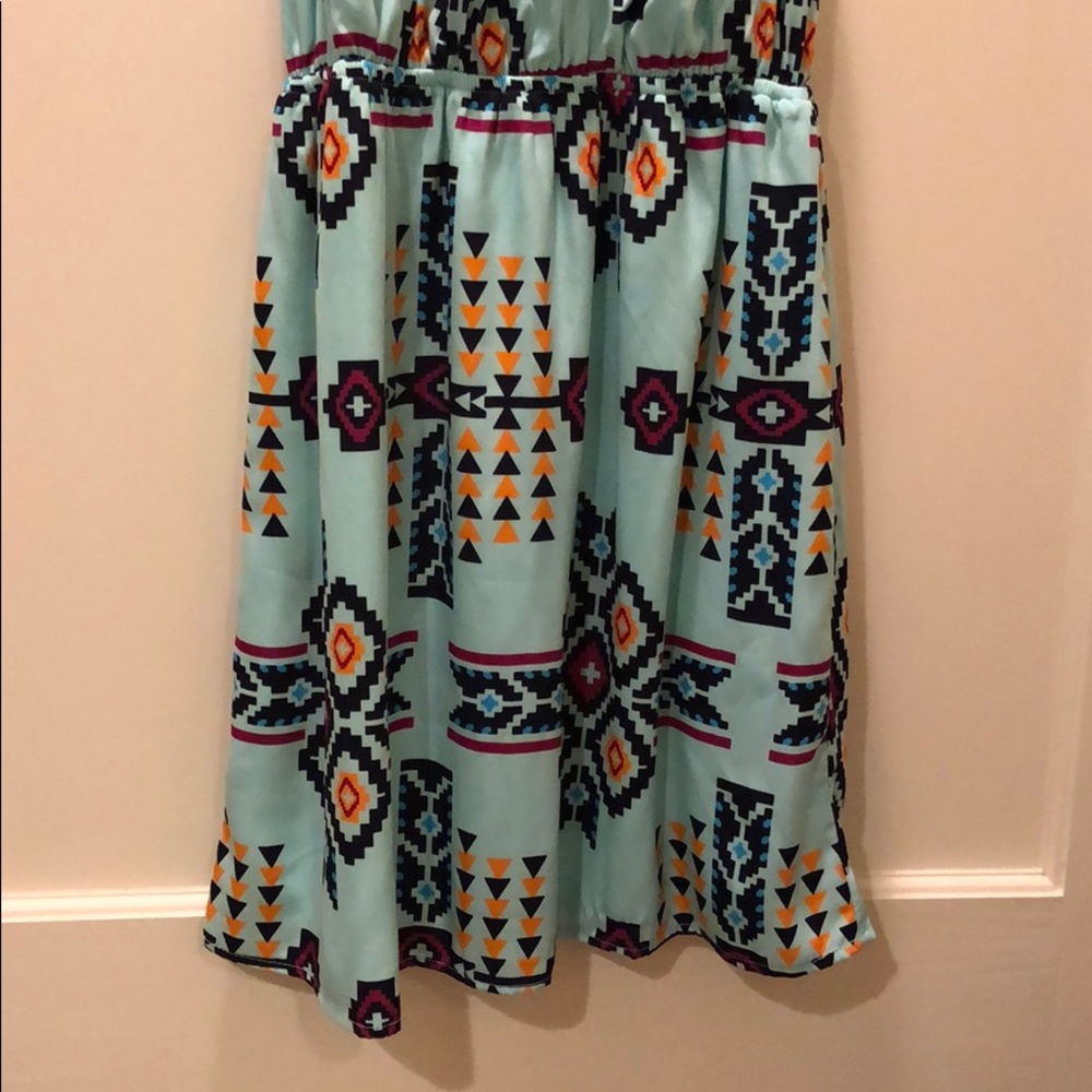 Uniquely Patterned, Strappy Dress - image 4